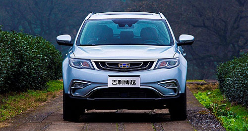 Geely takes aim at Haval with new SUVs