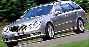 First look: Benz E55 AMG for the family