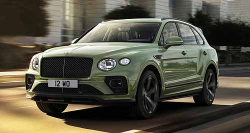 Bentley unveils updated Bentayga SUV