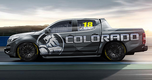 Holden gives first look at Colorado SuperUtes racer