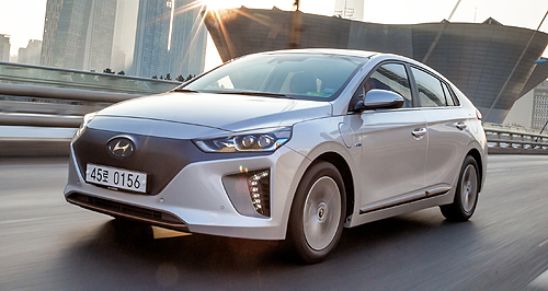 First drive: Hands up for all three Hyundai Ioniqs