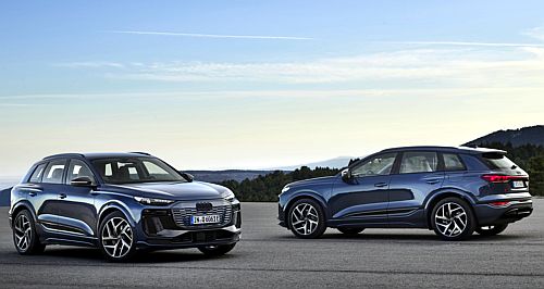 Battery electric Audi Q6 E-Tron emerges