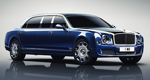 Geneva show: Bentley stretches Mulsanne more