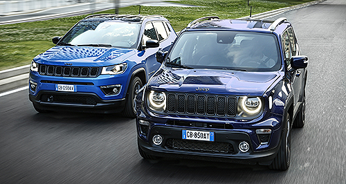 Jeep launches Renegade, Compass 4xe, not for Oz yet