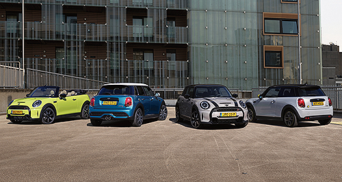 Mini details Hatch and Convertible range explosion