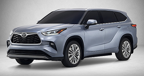 New York show: Toyota Kluger steps out in Big Apple