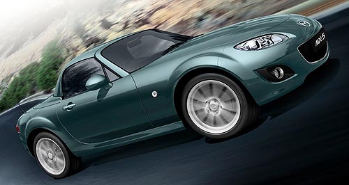 Mazda launches MX-5 special as record tumbles