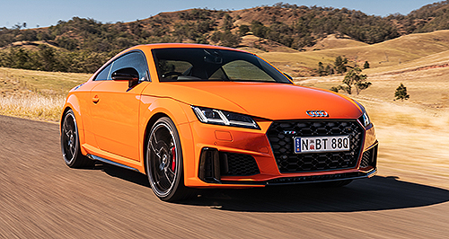 Audi introduces TT swansong to showrooms