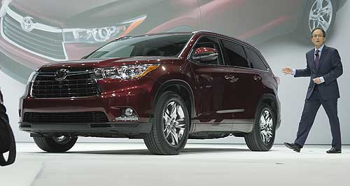 US Toyota plant readying Kluger for Oz