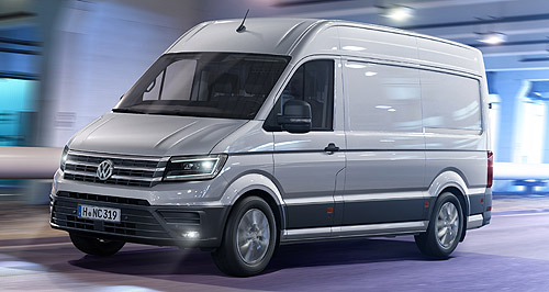 Volkswagen reveals new Crafter van
