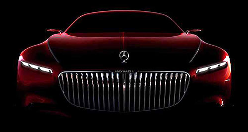 Mercedes teases Maybach 6 again