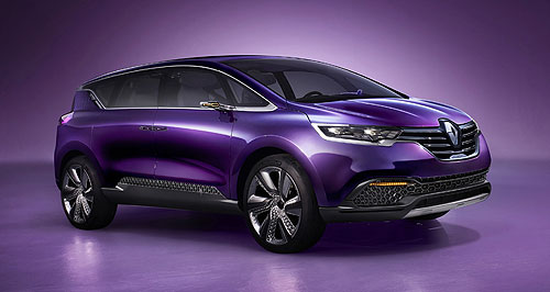 Next Renault Espace out of bounds for Australia