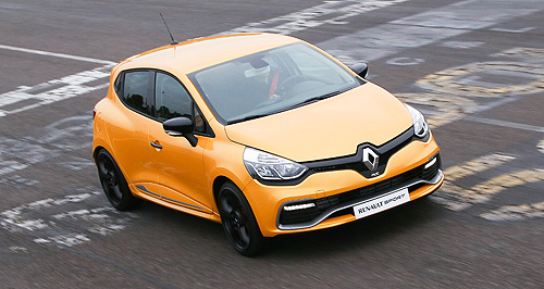 Mark Webber puts the Renault Clio RS to the test