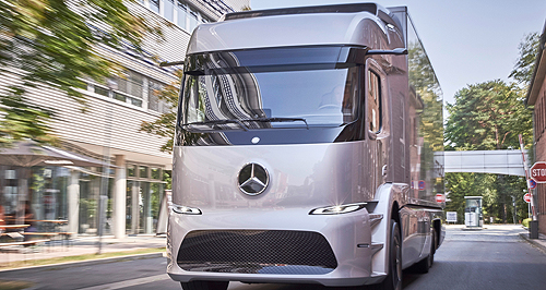 Mercedes puts electric truck on trial