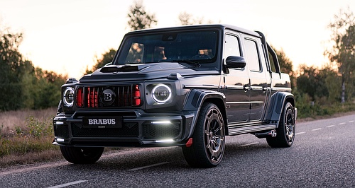 Brabus ute offers supercar cred to 10 lucky buyers