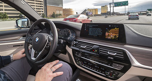 CES: BMW gets collaborative