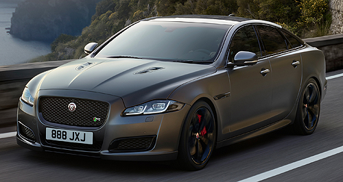 Jaguar updates XJ luxury sedan range