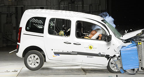 Benz readies Citan for crash-test recovery