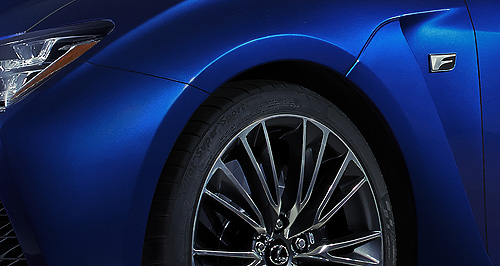 Detroit show: Lexus teases next 'F' model