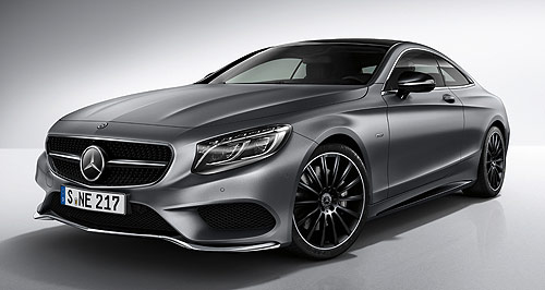 Detroit show: Benz has S-Class Coupe Night out