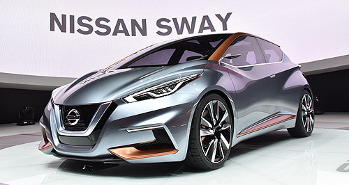 Geneva show: Nissan holds Sway