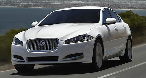 AIMS: Facelifted Jaguar XF from $78,900