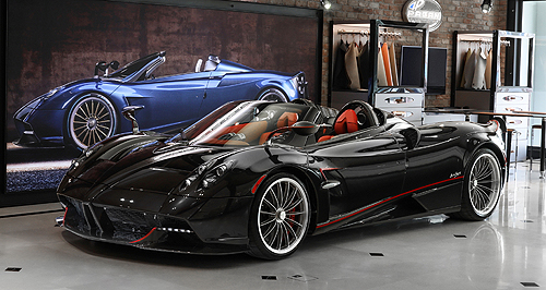 Pagani arrives Down Under with Huayra Roadster