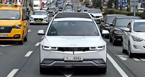 Autonomous Ioniq 5 rideshare for Seoul
