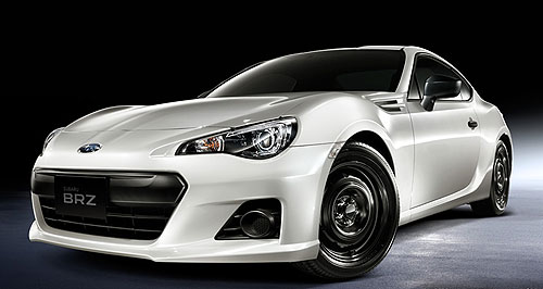 Stripped-out Subaru BRZ not for Oz