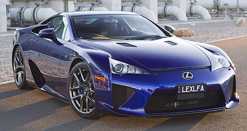 AIMS: Lexus’ first local LFA for Melbourne show