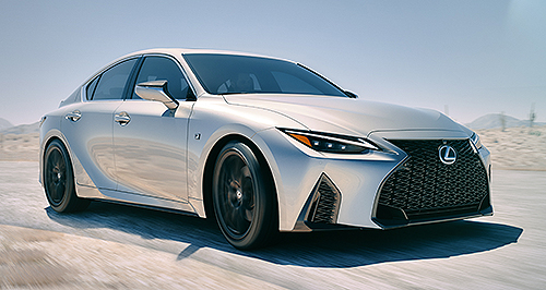 Lexus unveils crucial new IS series
