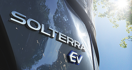 Subaru confirms Solterra as name of first EV