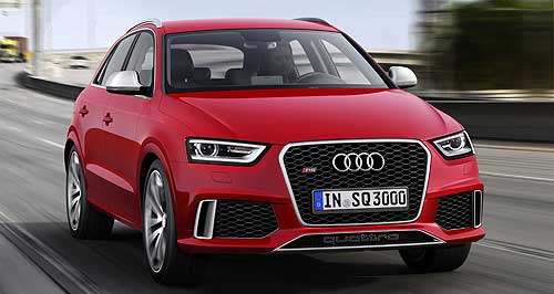 Geneva show: Audi kicks Q3 in the RS