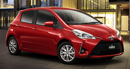 Toyota’s refreshed Yaris arrives