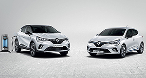 Renault unveils Clio and Captur hybrid duo