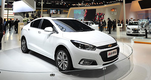 Chevrolet outs Chinese Cruze