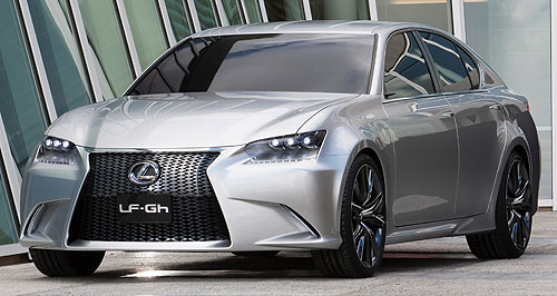 New York show: Lexus goes GT with its GS concept