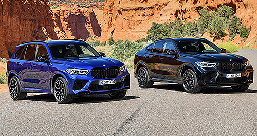 BMW lobs X5/X6 M Competition pricing from $209,900
