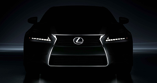 First look: Lexus teases production GS