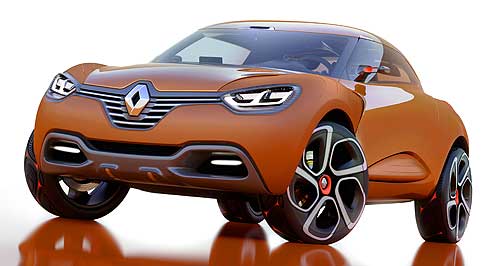 Geneva show: Renault previews forthcoming mini-SUV