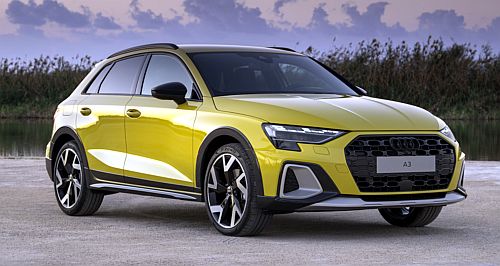 Facelifted Audi A3 revealed in Europe