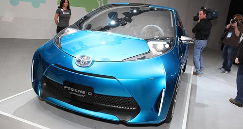 Detroit show: Toyota reveals expanded Prius family