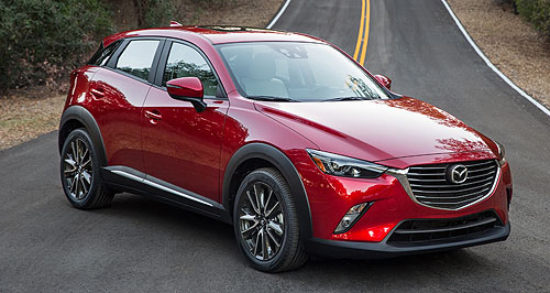 Mazda CX-3’s sleek styling a priority