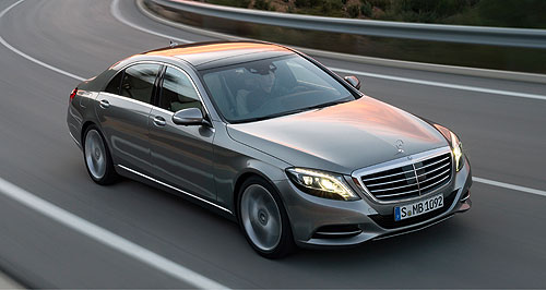 Mercedes-Benz brings new S-Class to Motorclassica