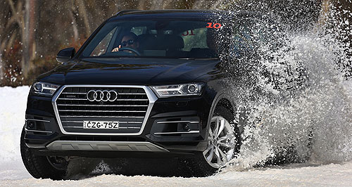 Audi’s new Q7 hits Mt Hotham