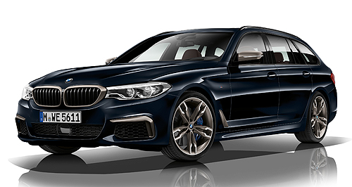 Four turbos for diesel-powered BMW M550d