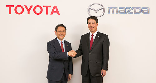 Toyota and Mazda confirm tie-in