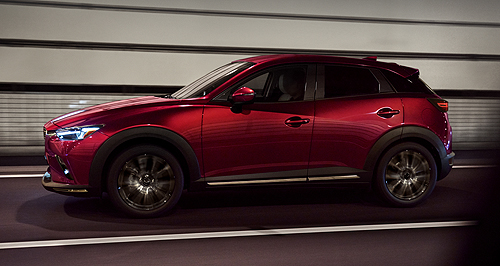 New York show: Mazda CX-3 receives mild facelift