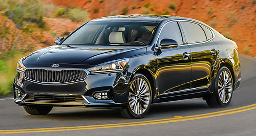 New York show: Front-drive Kia Cadenza not for Oz