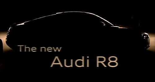 Audi teases R8 facelift